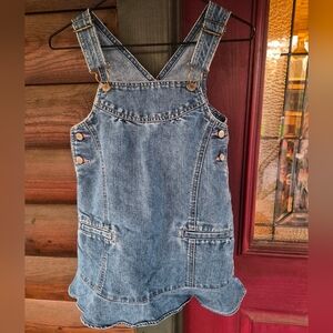 Girls Overalls Size 4T (2 Pair)
